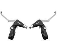 Alhonga - Levier de frein en aluminium argenté pour VTT