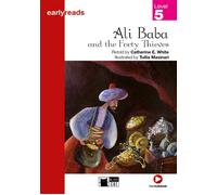 Ali Baba And 40 Thieves (A1/Level 5) Avec ressources numériques et audio en ligne - Catherine E. White - Cideb Black Cat - broché - Méthode de langue
