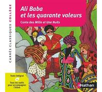 Anonyme – Ali Baba et les quarante voleurs – Édition pédagogique Collège – Carrés classiques Nathan
