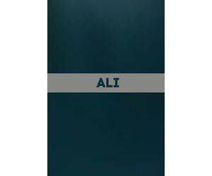 Ali: Carnet de notes unique et personnalisable comme un Cadeau d'anniversaire pour le prénom Ali