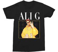 Ali G Throwback T Shirt Pay Men's Tops Tee Black M
