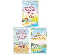 Ali McNamara Collection 3 Books Set (The Little Flower Shop by the Sea, Daisy's Vintage Cornish Camper Van, The Summer of Serendipity)