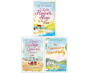 Ali McNamara Collection 3 Books Set (The Little Flower Shop by the Sea, Daisy's Vintage Cornish Camper Van, The Summer of Serendipity)