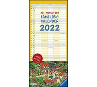 Ali Mitgutsch Familienkalender 2022 - Wandkalender - Planificateur familial avec 5 spalten - Format 22 x 49,5 cm : avec Ferientabelle und Jahresübersicht 2023