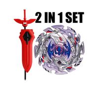 (ALI159) B-X TOUPIE BURST Toupie B-125 02 : Salamandre de l'enfer Jouet à gravité pour enfants avec lanceur d'épée