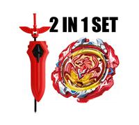 (ALI165) B-X TOUPIE BURST Toupie B-125 02 : Salamandre de l'enfer Jouet à gravité pour enfants avec lanceur d'épée