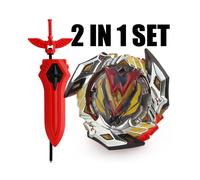 (ALI171) B-X TOUPIE BURST Toupie B-125 02 : Salamandre de l'enfer Jouet à gravité pour enfants avec lanceur d'épée