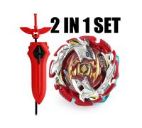 (ALI172) B-X TOUPIE BURST Toupie B-125 02 : Salamandre de l'enfer Jouet à gravité pour enfants avec lanceur d'épée