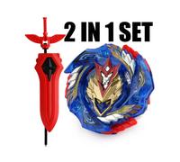 (ALI177) B-X TOUPIE BURST Toupie B-125 02 : Salamandre de l'enfer Jouet à gravité pour enfants avec lanceur d'épée