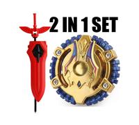 (ALI180) B-X TOUPIE BURST Toupie B-125 02 : Salamandre de l'enfer Jouet à gravité pour enfants avec lanceur d'épée