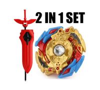 (ALI185) B-X TOUPIE BURST Toupie B-125 02 : Salamandre de l'enfer Jouet à gravité pour enfants avec lanceur d'épée