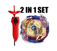 (ALI189) B-X TOUPIE BURST Toupie B-125 02 : Salamandre de l'enfer Jouet à gravité pour enfants avec lanceur d'épée