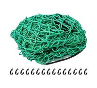 ALI2 1.5mx2.2m Filet Remorque avec 15 Crochets en Plastique et Cordon Élastique,Filet pour Remorque pour Camions,Remorques,Vert (1.5m*2.2m)