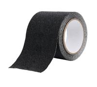 ALI2 15cmx10m Bande Antidérapante Escalier,Ruban Antidérapant,Bande Antidérapante Adhésive,Bande Antiderapante Exterieur pour Marches,Escaliers,Noir