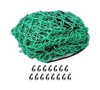 ALI2 2mx3m Filet Remorque avec 15 Crochets en Plastique et Cordon Élastique,Filet pour Remorque pour Camions,Remorques,Vert (2m*3m)