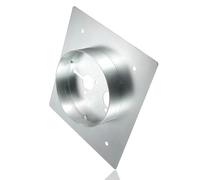 Ali2 Chauffage auxiliaire en acier inoxydable - Tour planaire - Plaque de montage compatible avec chauffage auxiliaire Eberspacher Webasto - Plaque de fixation pour chauffage auxiliaire - Profondeur :