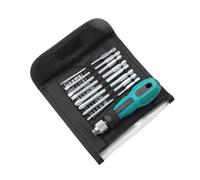 Aliaga Kit de tournevis 9 en 1 Outils d'entretien Tournevis huit embouts Portable Set Sac à main
