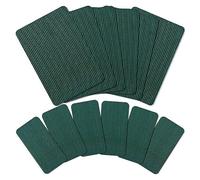 Aliaga Lot de 12 patchs autocollants pour bâche de piscine 30,5 x 20,3 cm / 10,2 x 20,3 cm - Kit de réparation pour piscines