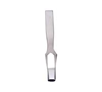 Aliaga Outil de poinçonnage ovale pour ceinture artisanale, outil de poinçonnage plat, ciseau de coupe, outil de ceinture, 20,3 x 12,7 cm, facile à installer et à utiliser