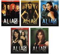 Alias - Seasons 1-5 (Complete Series) [DVD] Jennifer Garner; Victor Garber; book