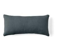Alicante - coussin - en velours texturé - 28x58 cm - Bleu grisé Bleu grisé G