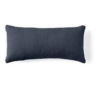 Alicante - coussin - en velours texturé - 28x58 cm - Bleu marine Bleu marine G
