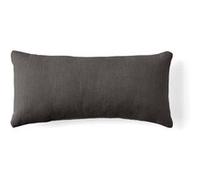 Alicante - coussin - en velours texturé - 28x58 cm - Gris Gris G