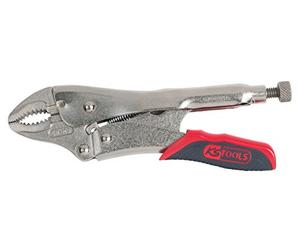 Alicates de presión con palanca de liberación rápida, 55 mm, L=225 mm