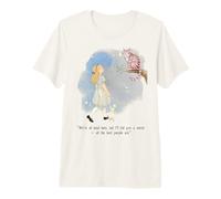 Alice Adventures Rétro Enfants Vintage Book Day Girls T-Shirt Haut de Gamme