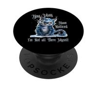 Alice Adventures Wonderland Livre Vintage Citation Lewis Carrol PopSockets PopGrip Adhésif
