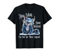 Alice Adventures Wonderland Livre Vintage Citation Lewis Carrol T-Shirt