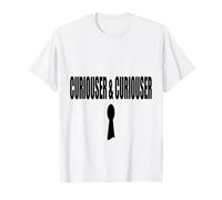 Alice au Pays des Merveilles curieuses Art Graphique T-Shirt