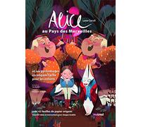 Alice au Pays des Merveilles et ses personnages en origami facile pour les enfants