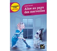 Alice au pays des merveilles - L. Carroll - Hatier - broché - Scolaire / Universitaire