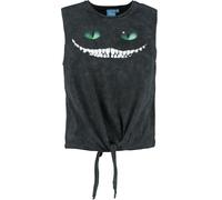 Alice Au Pays des Merveilles Le Chat du Cheshire - Smile Femme Top Noir XXL