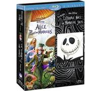 Alice au Pays des Merveilles + L'Étrange Noël de Monsieur Jack – Tim Burton – Coffret 2 Blu-ray