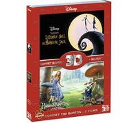 Alice au Pays des merveilles - L'étrange Noël de Monsieur Jack - Coffret Blu-Ray - Version 3D E