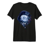 Alice au Pays des Merveilles | Magnifique écusson d'art | Chat du Cheshire T-Shirt Haut de Gamme