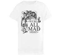 Alice Au Pays des Merveilles T-Shirt Enfant Basic Coton Blanc Basic Cotton White Children's T-Shirt