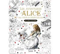 L. Carroll – Alice au pays des merveilles – Un livre à colorier – Broché (Larousse)