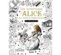 L. Carroll – Alice au pays des merveilles – Un livre à colorier – Broché (Larousse)
