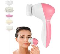 Alice. Brosse nettoyante, massage visage 5 en 1, exfoliant, démaquillage, anti points noirs et peaux mortes, gommage du visage. microcirculation, nettoie les pores, tout type de peau, anti-age