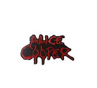 Alice Cooper 12 Cm Écusson Patch en fer brodé sur accessoire