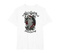 Alice Cooper - Alice Claus White T-Shirt, Homme Grandes Tailles, Blanc, 5X Tall