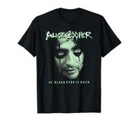 Alice Cooper Black Eyes T-Shirt, Homme, Noir, 4XL