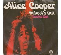 Alice Cooper - Cooper, Alice / School´s Out / Gutter Cat / 1972 / Bildhülle / Warner Bros. Records WB 16 188 / 16188 / Deutsche Pressung / 7 Zoll Vinyl Single-Schallplatte SP /
