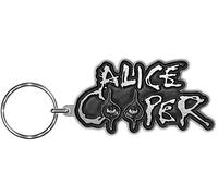 Alice Cooper Eyes Unisexe pendentif porte-clés couleur argent alliage de zinc
