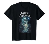 Alice Cooper Graveyard T-Shirt, Enfant, Noir, 4 Ans