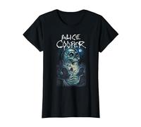 Alice Cooper Graveyard T-Shirt, Femme, Noir, XS