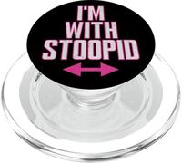 Alice Cooper I'm with Stoopid PopSockets PopGrip pour MagSafe